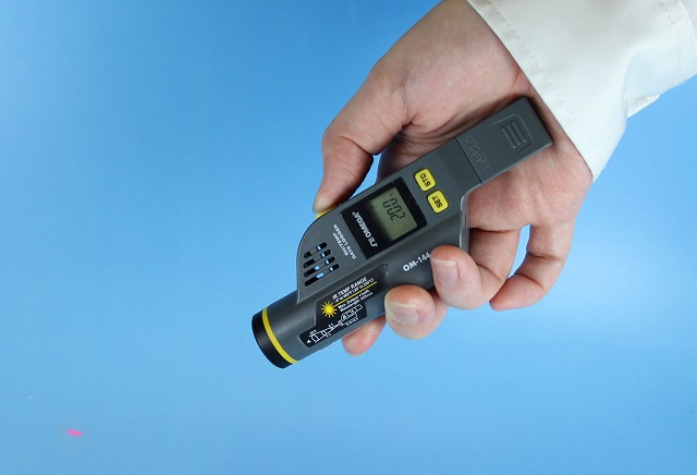 【赤外線溫度計】溫度／濕度データロガー