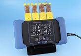 熱電対 x4／RTD x2、溫度データロガー